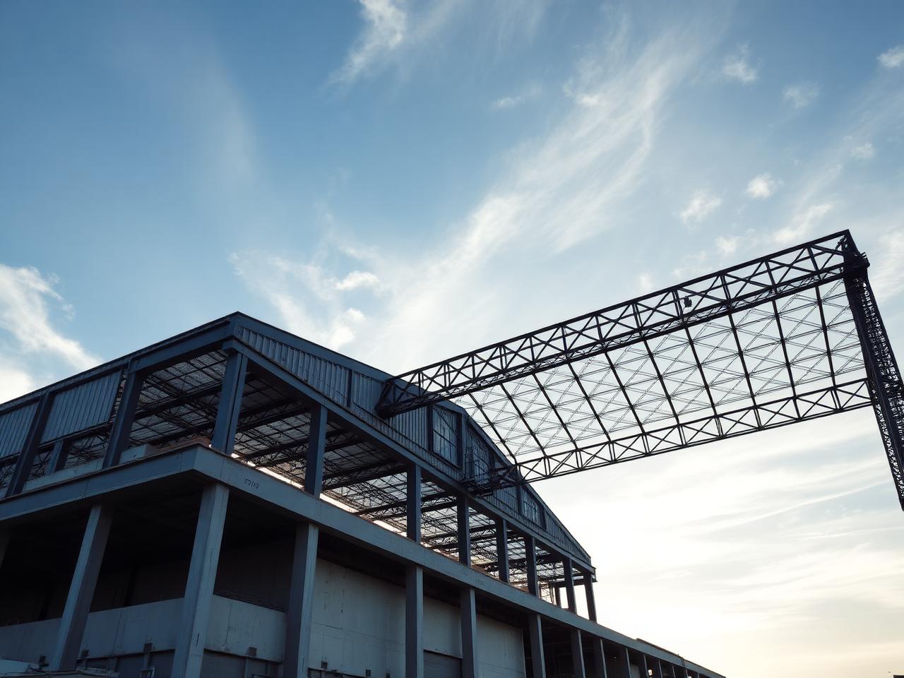 Bâtiment logistique